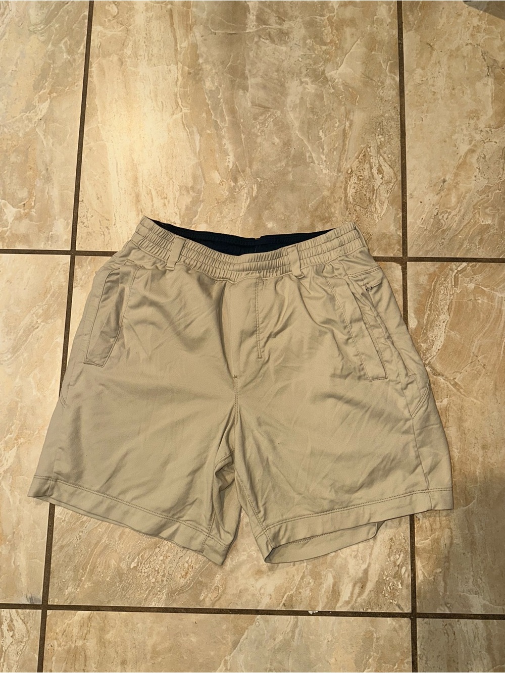 Khaki Birddogs Classic Original 6" Twill Shorts Size S